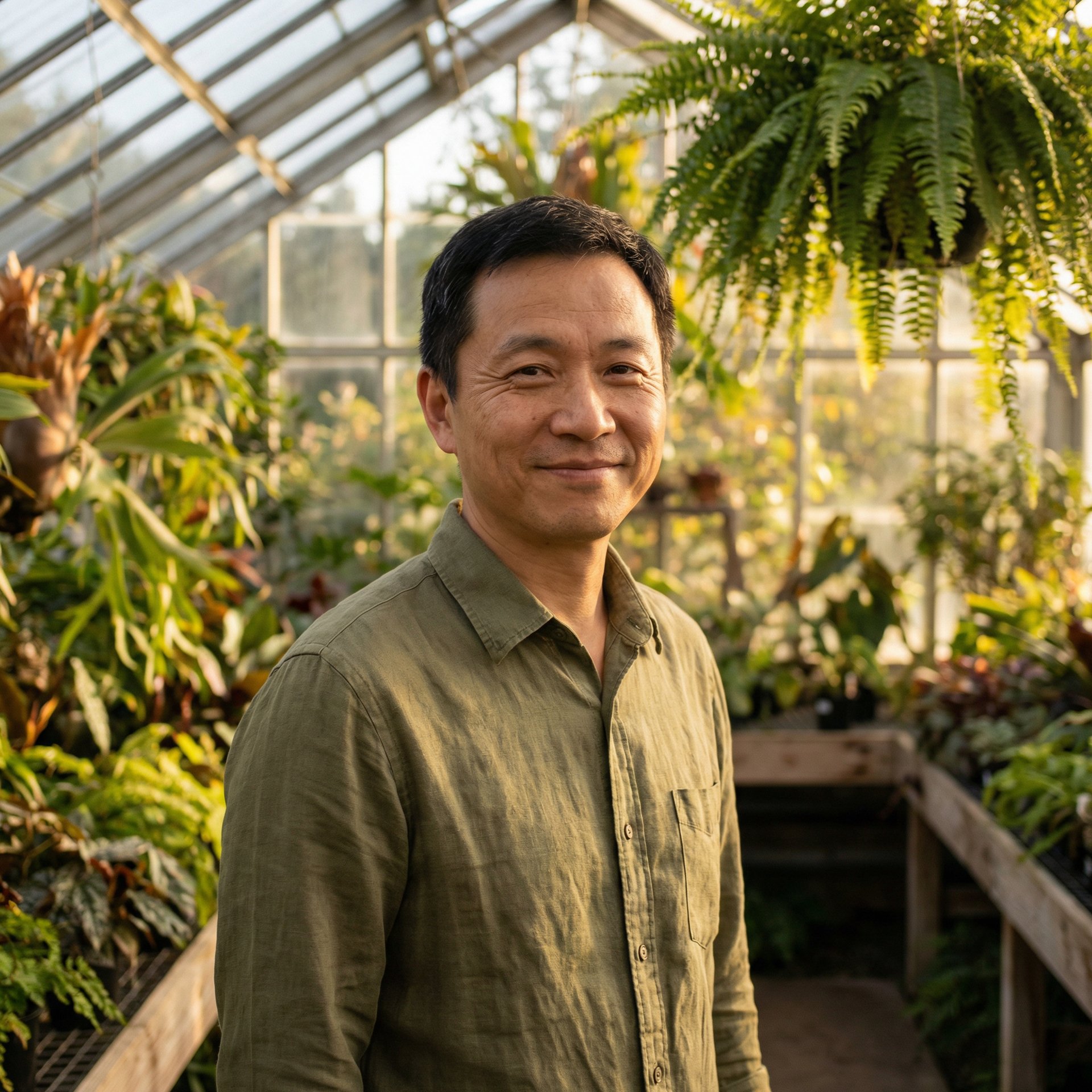 抖阴首席植物顾问陈绿源