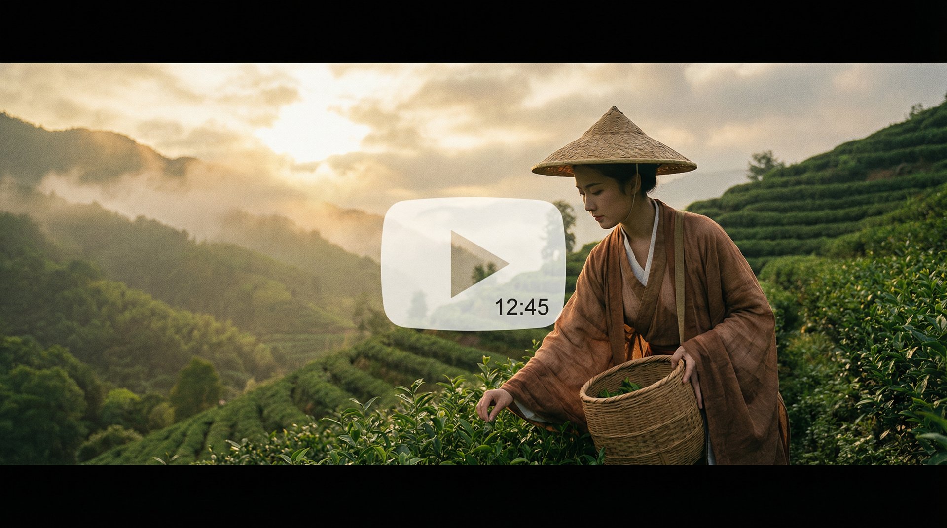 抖阴植物视频春日茶园采茶记